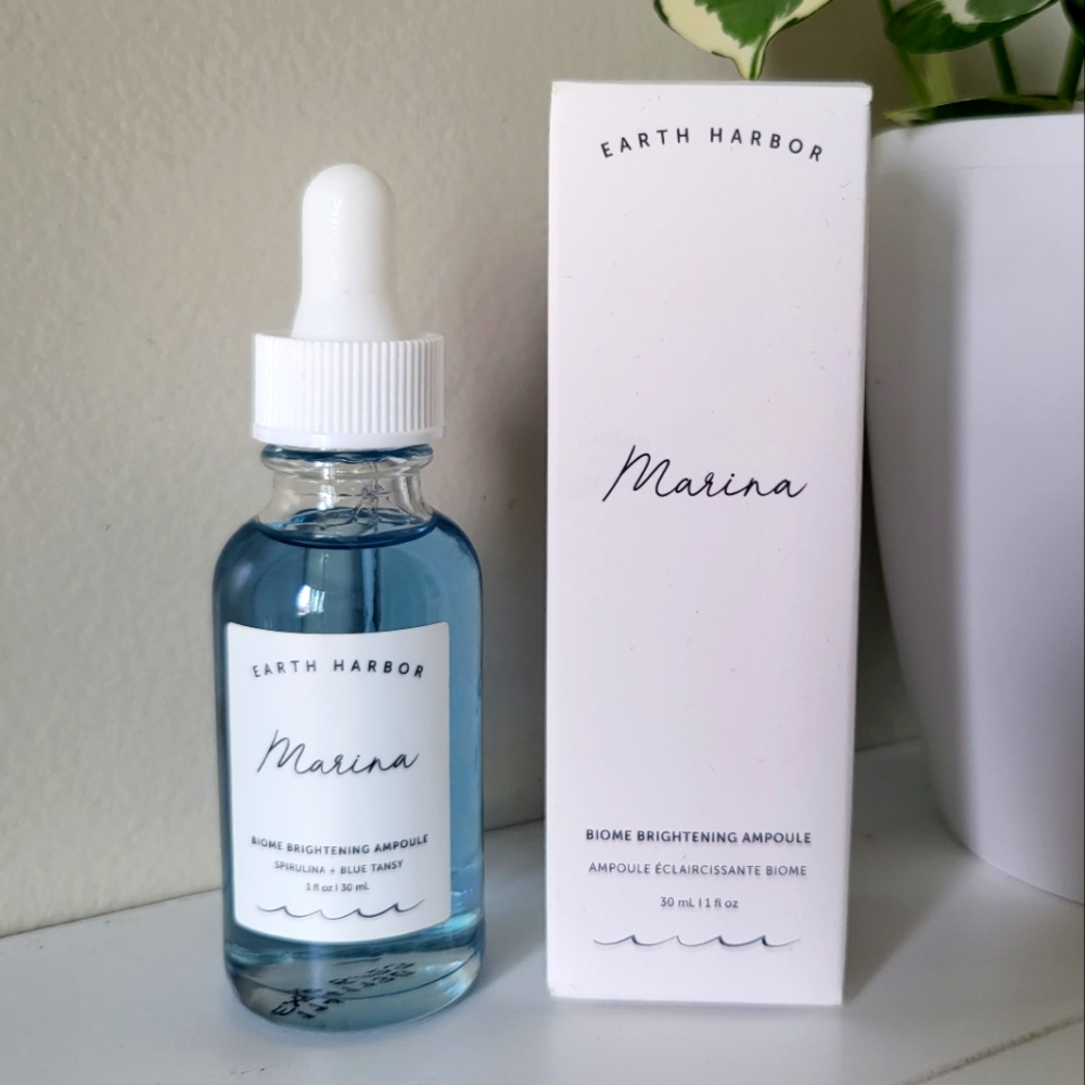 Earth Harbor, Marina, biome brightening ampoule